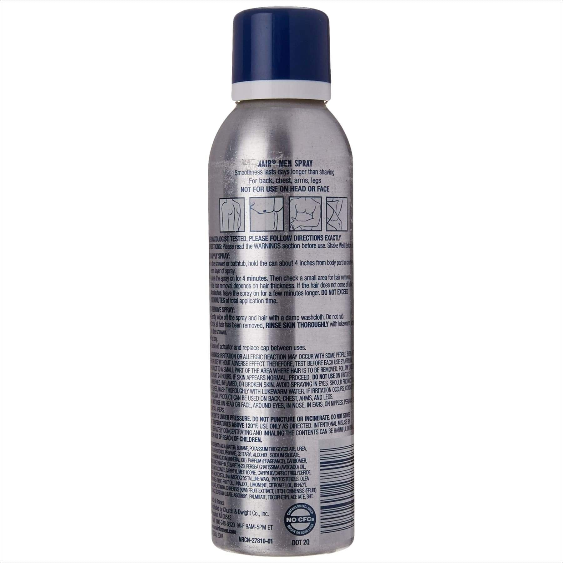 Nair Men Hair Remover Spray, 6.0 oz. Walmart Canada