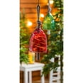 thumbnail image 2 of Evergreen Art Glass Speckle Red Bell Chime, 2 of 2