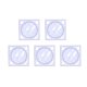 thumbnail image 2 of Reglas de costura Protactor giratorio plantilla de plantilla de 360 ​​grados regla multifuncional plantillas de acolchado para coser cuero 5 uds ANGGREK Otros, 2 of 8