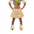 thumbnail image 3 of 2X Traje de Falda de Hierba Hawaiana de Brazo Elástico Cubierta de Pies Falda de Hierba Hula Traje de Baile Playa Vacaciones de Verano Fiesta de Bodas Favor (Color Paja), 3 of 5