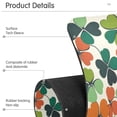 thumbnail image 4 of Yayeee Faucet Mat for Kitchen Sink 14.7" Diatomite Long Splash Guard Pad, White Clover Pattern, 4 of 7