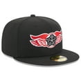 thumbnail image 3 of Men's New Era Black Rochester Red Wings Authentic Collection Alternate Logo 59FIFTY Fitted Hat, 3 of 5