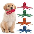 thumbnail image 2 of Juguete masticable para mascotas ZTGD, lindo juguete de peluche para perros con forma de pulpo, duradero, divertido, resistente a las mordeduras, juguete chirriante para cachorros, suministros para, 2 of 8