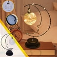 thumbnail image 4 of Ohufall LED Ball Shape Night Light Decorative Table Lamp Beautiful LED Lights For Bedroom Home And Living Room Decor, 4 of 9