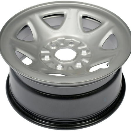 Dorman 939-123 Steel 17" Wheel Rim 17 x 8-inch 6-Lug Silver, for Specific Cadillac / Chevrolet / GMC Models