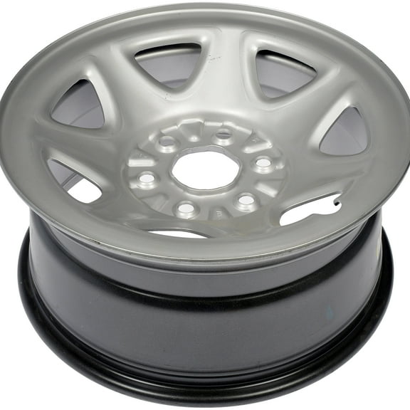 Dorman 939-123 Steel 17" Wheel Rim 17 x 8-inch 6-Lug Silver, for Specific Cadillac / Chevrolet / GMC Models