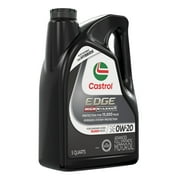 Castrol EDGE High Mileage 0W-20 Advanced Full Synthetic Motor Oil, 5 Quarts