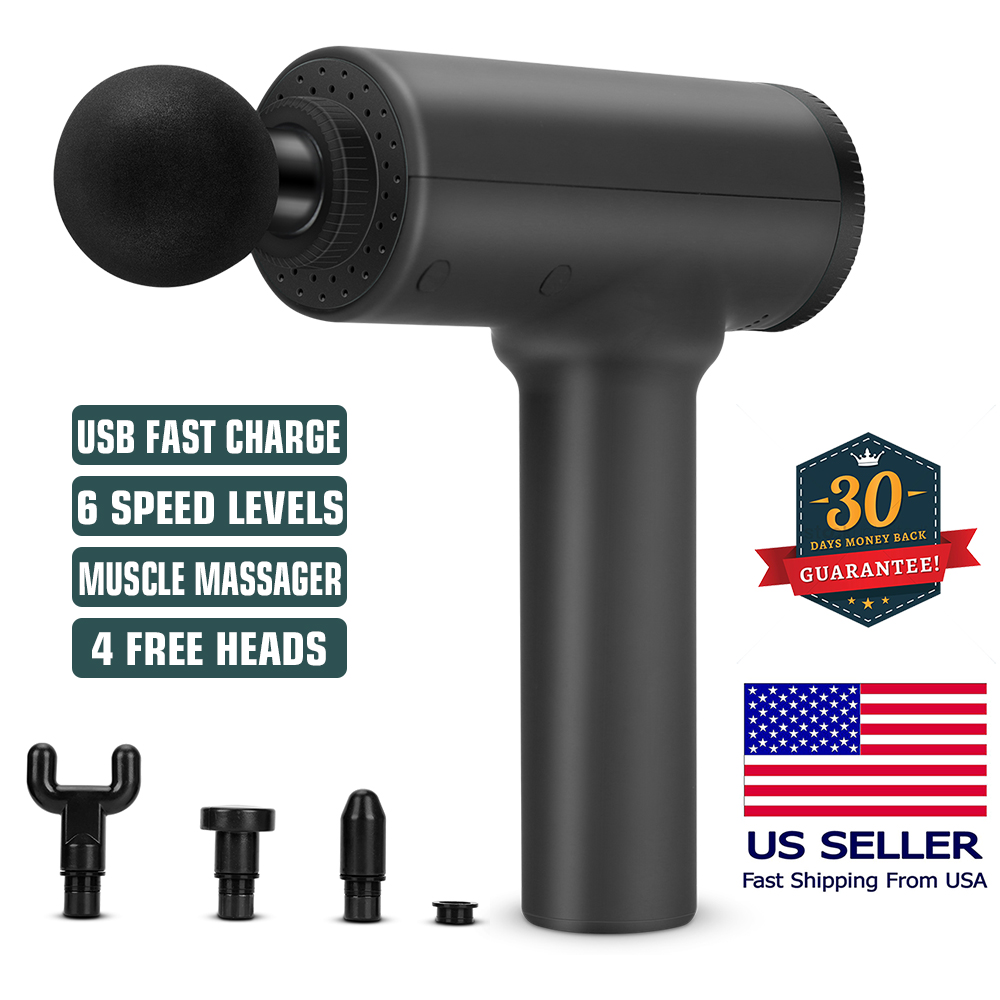 EZ Rub Massage gun, deep tissue percussion muscle massager, handheld