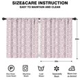 thumbnail image 2 of Blackout Kids Curtains,Pink Purple Sun Cloud Pattern Childrens Insulated Curtains Set Of 2,Bedroom Essentials,Toddler Room Decor 52"x63", 2 of 5