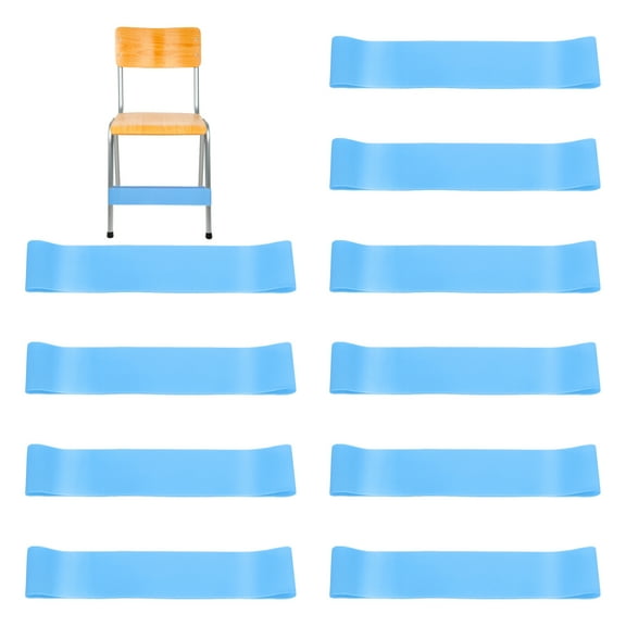 Uxcell Fidget Bands for Classroom Chairs, 24 Pcs Bouncy Bands, Chair Bands Relieve Anxiety, Pink, 0.6mm