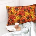 thumbnail image 4 of Yiaed Sunflower4 Print Brushed Microfiber Envelope Pillowcases, Standard,Envelope Closure Pillow Cases(No pillow core)-20"x30", 4 of 6