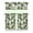 Tropical Plants01, variant on 3 PCS Colorful Boho Kitchen Curtains - Tropical Floral & Exotic Jungle Leaves Tier Set with Valance, Farmhouse Window Treatment, Easy Care Fabric