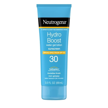 Neutrogena Hydroboost Non-Greasy Sunscreen Lotion, SPF 30, 3 fl. (Best Non Greasy Sunscreen For Scalp)