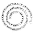 thumbnail image 5 of Invicta Jewelry Men's Beveled Edge Rectangular Link Chain Necklace (8.5mm) - 24", 5 of 8
