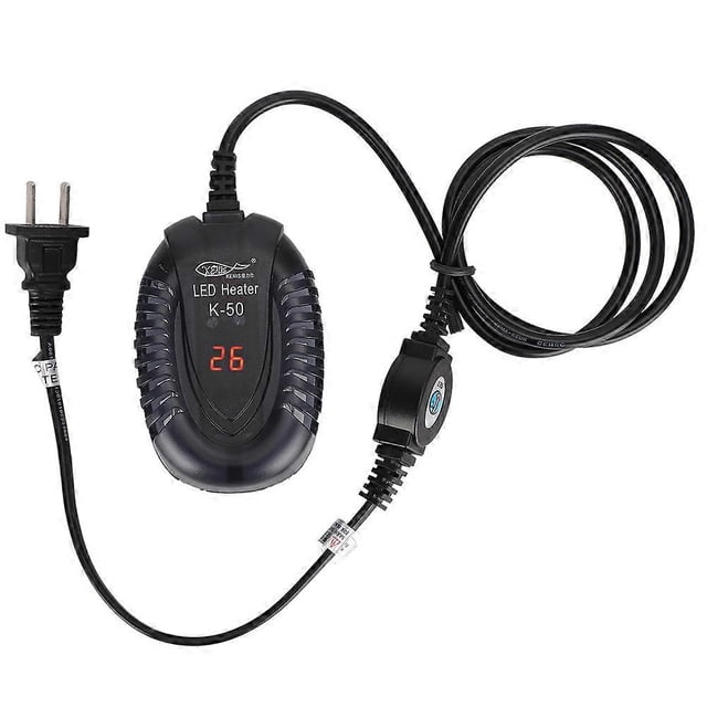 Anti Explosion Constant Temperature External Thermostat Aquarium Heating Rod Fish Tortoise Tanks Heater CN Plug 220-240V(K-50/50W )