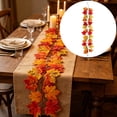 thumbnail image 4 of EWASWON Fall Artificial Maple Leaf Vine Garland, Halloween Harvest Hanging Faux Foliage for Home Festival Decor, 4 of 8