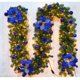 thumbnail image 2 of Xihbxyly Ofertas de Artículos En Liquidación y Menos de 10 Dólares Adorno Colgante para Árbol de Navidad de Ratán, Decoración Colorida para Fiesta de Navidad, 270 Cm/106 Pulgadas, 2 of 3