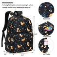 thumbnail image 3 of Mochila Kouxunt Fox School para niñas y mujeres impermeable, 3 of 5