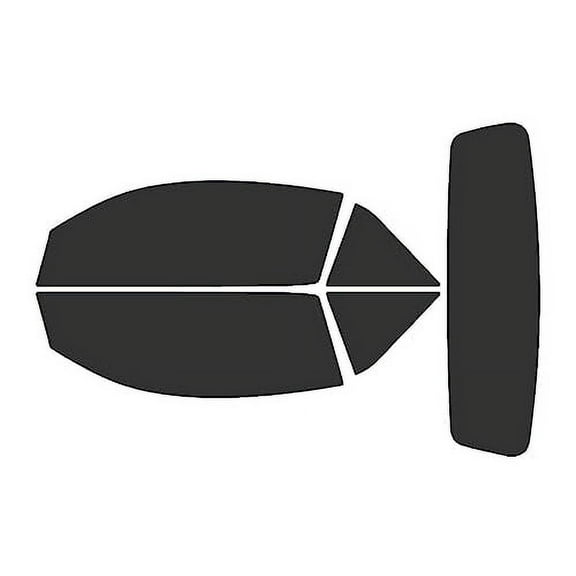 Rvinyl Window Tint Kit Compatible with Ford Mustang 2010-2014 (Convertible) - Complete Precut Kit -
