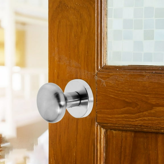 RENACLIPY Modern Keyless Door Lock Knob 304 Stainless Steel Interior Door Hardware Easy Installation