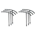 thumbnail image 1 of 6 anillos de soporte para plantas, jaulas para plantas, herramientas de jardinería, soporte para plantas de exterior, enredaderas, rosas, trepadoras, 145 cm x 25 cm, 1 of 8