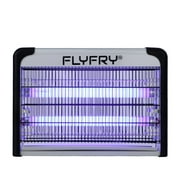 FLYFRY Silver 20w Indoor Bug Zapper Insect Killer Mosquito Electric Killer Fly Lamp Electronic Trap