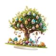 thumbnail image 4 of Adorno de Escritorio de Huevos de Pascua, Decoración de Pascua, Patrón de 2D para Estante de Dormitorio, 4 of 8