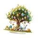 thumbnail image 4 of Adorno de Escritorio de Huevos de Pascua, Decoración de Pascua, Patrón de 2D para Estante de Dormitorio, 4 of 8
