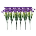 thumbnail image 1 of 6PC Flowers Bouquet Decoration Bridal Wedding Flower Real Latex Home Hot Roses Flowers Wedding Decorations for Reception inside Flowers for Wedding Decorations for Reception Tables Winter Cemetery, 1 of 4