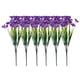 thumbnail image 1 of 6PC Ramo de Flores Artificiales Decoración Nupcial Flor de Látex Real Hogar, 1 of 8
