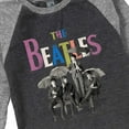 thumbnail image 3 of The Beatles - Umbrella Rainbow - Toddler And Youth Raglan, 3 of 5