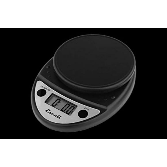 Escali Primo NSF Listed Digital Scale, 11 lb/5 kg, Black