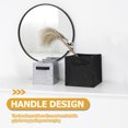 thumbnail image 4 of Shisuyan Boîtes de Rangement Feutre Gris Foncé 1Pcs pour Usage Domestique, 4 of 9