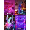 thumbnail image 4 of Fairy Lights Minetom, cambia de color, 33 pies, 100 LED con control remoto, 4 of 8