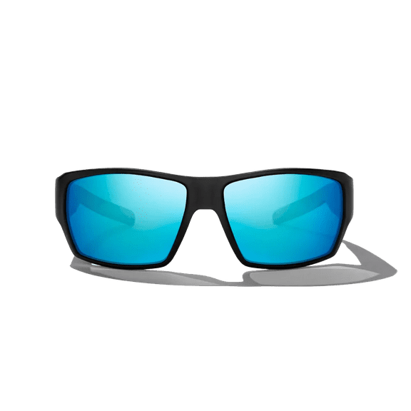BAJIO Vega Black Matte | Blue Mirror Glass Sunglasses