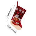 thumbnail image 6 of Gcvizuso Christmas Ornaments Clearance! Christmas Hanging Decorations, Christmas Stocking Christmas Gift Christmas Pattern Old Man Christmas Decoration Christmas Pendant Christmas Stocking, 6 of 7