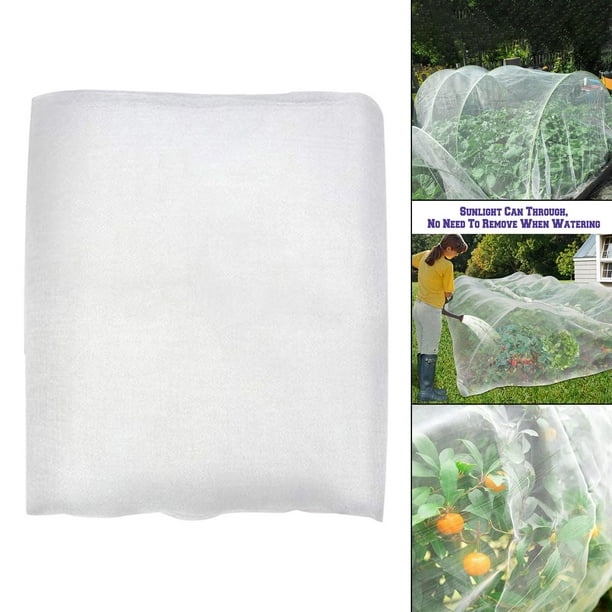 Runquan Garden Mesh Netting Breathable Reusable Row Cover Protector Protection Net For 3mx10m Other As Described