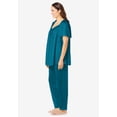 thumbnail image 3 of Only Necessities Plus Size Silky 2-Piece PJ Set, 3 of 6