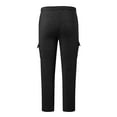 thumbnail image 4 of JTieacloth Summer Long Pants for Men Male Lined Sweatpants Open Bottom Cargo Sweat Pants For Man Wide Leg Cotton Joggers Pants With Pockets Black, 4 of 5
