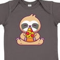 thumbnail image 4 of Inktastic Sloth Pizza Boys or Girls Baby Bodysuit, 4 of 5