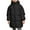 Black, variant on COM1950s Girls Winter Jacket, Winter Hooded Down Jacket for Boys & Girls, Short Top, Thick Warm, Baby Winter Jacket, Baby Girl Winter Jacket