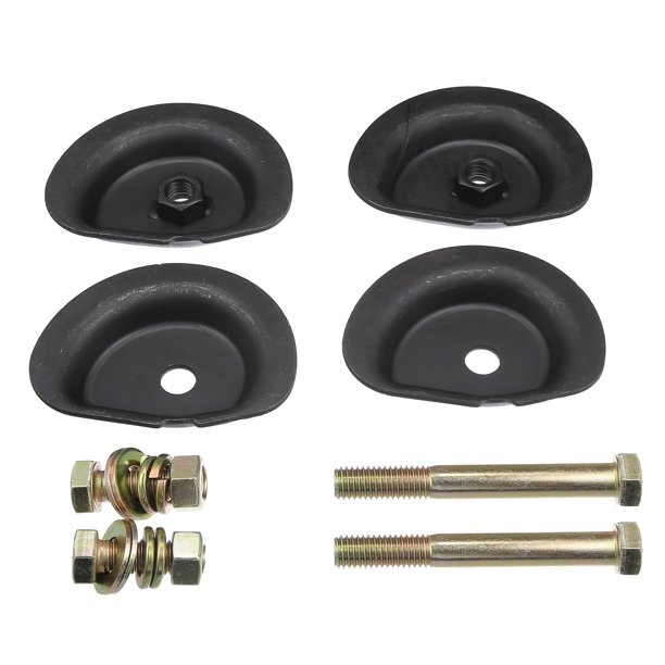 Coche Trasero Bobina Muelle Retenedor Unique Bargains Kit para chevy C10 1 Unidad Negro