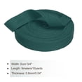thumbnail image 2 of Cinta de algodón Uxcell, cinta de sarga, cinta de sesgo, cinta de webbing en espiga para costura, envoltura de regalos, verde oscuro, 10 yardas, 2 of 7