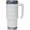 White, variant on 24 oz Insulated Travel Mug - Stainless Coffee Cup with Spill-Proof Flip Lid & Handle - Hot/Cold Tumbler - Marine