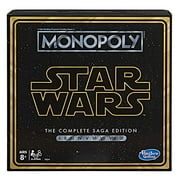 MONOPOLY: Star Wars Complete Saga Edition Board Game for Kids Ages 8 & Up