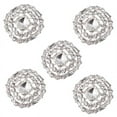 thumbnail image 5 of MesaSe 5 Pieces Diamante Rhinestone  Shank Buttons Sewing Buttons Embellishment 23mm, 5 of 5