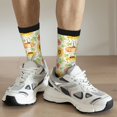 thumbnail image 6 of Bingfone Compression Socks for Women and Men Long Socks for Running Athletic Cycling Nurse- Autumn Theme, 6 of 6