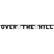 Banner 4-1/4"x4-1/4 Feet-Over The Hill