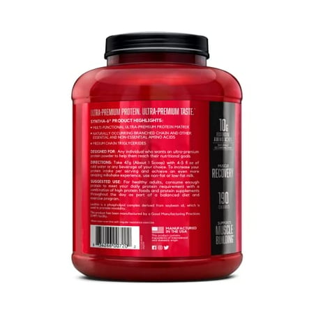 BSN Syntha 6, Chocolate, 5lb