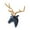 Blue, variant on yotijay Resin Sculpture Gift Indoor Collectible Living Room Decoration Bedroom Deer Head White
